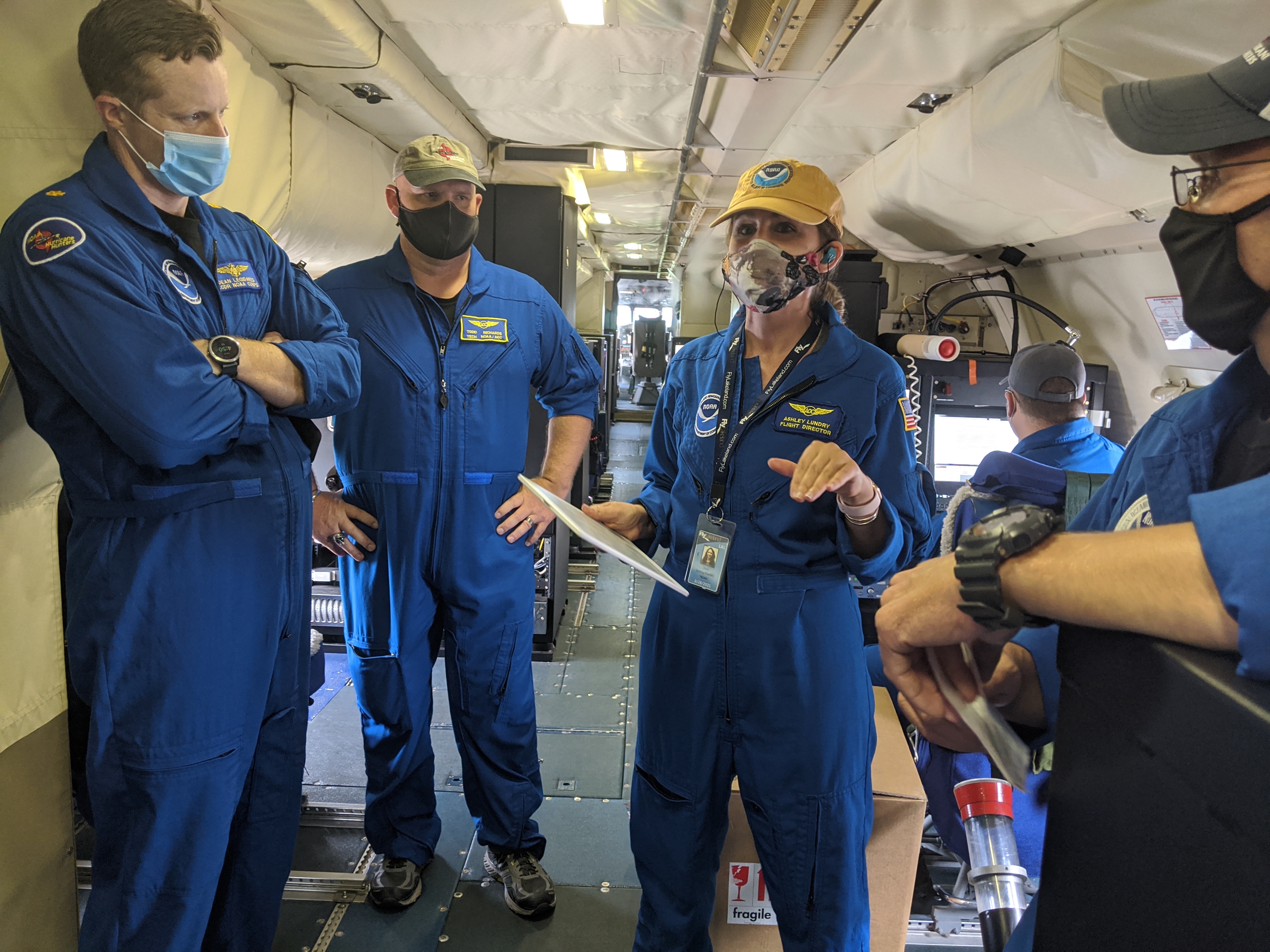 Uno de los aviones de la flotilla Caza Huracanes de EEUU también vigila el fenómeno