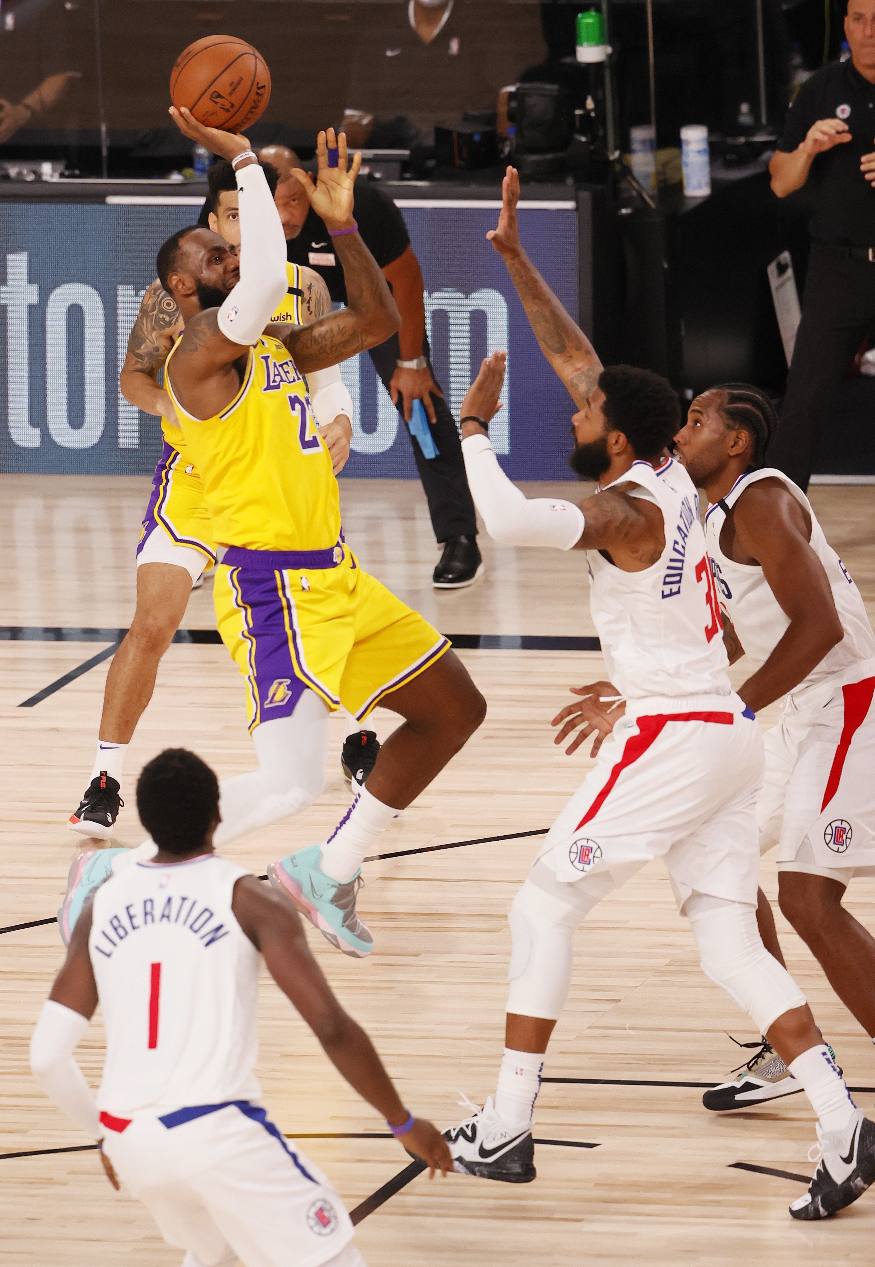 Los Angeles Lakers forward LeBron James .EFE/EPA/ERIK S. LESSER