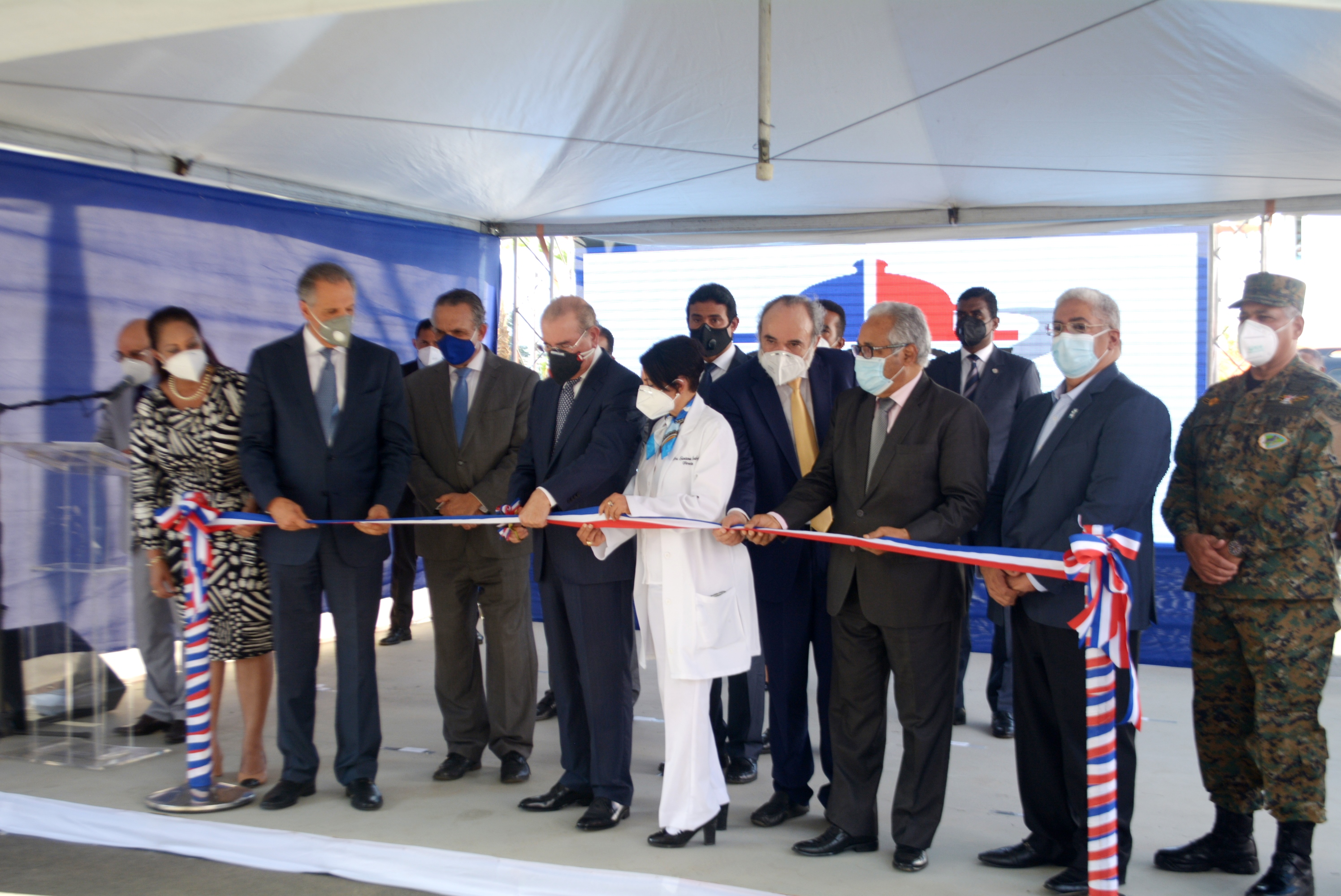 Inauguración Hospital Arturo Gullón.