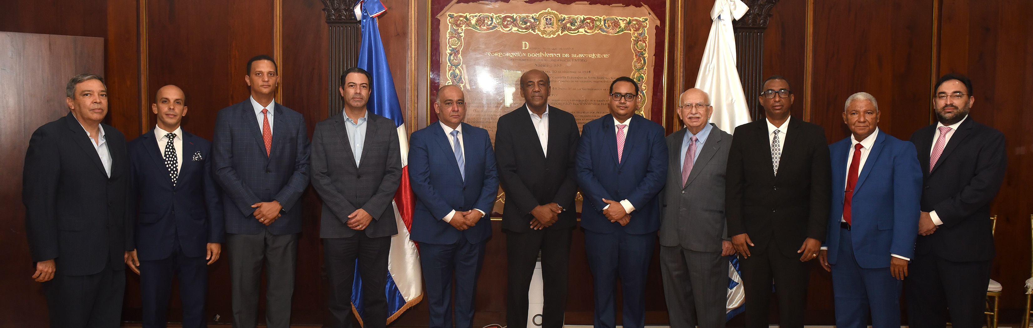 Integrantes de Consejo Unificado de las Empresas Distribuidoras de Electricidad