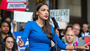 La representante por el distrito 14 de Nueva York, Alexandria Oscasio Cortez.