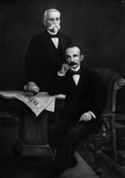 Máximo Gómez y José Martí