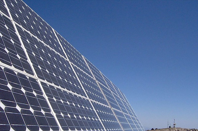 Energía solar.