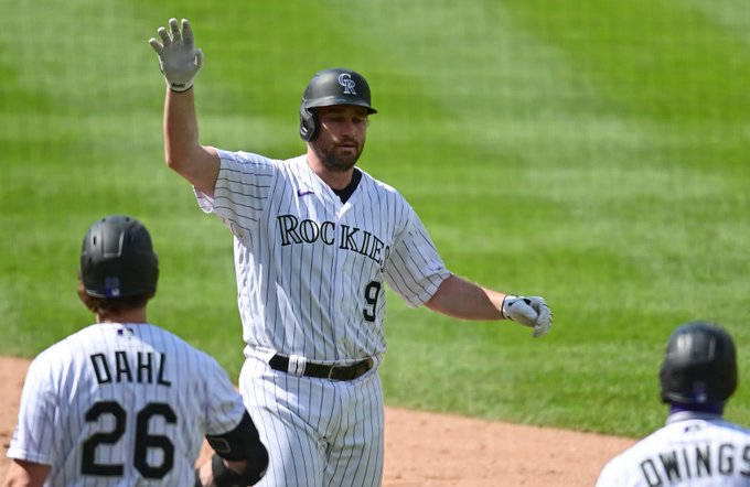 El jugador de cuadro Daniel Murphy