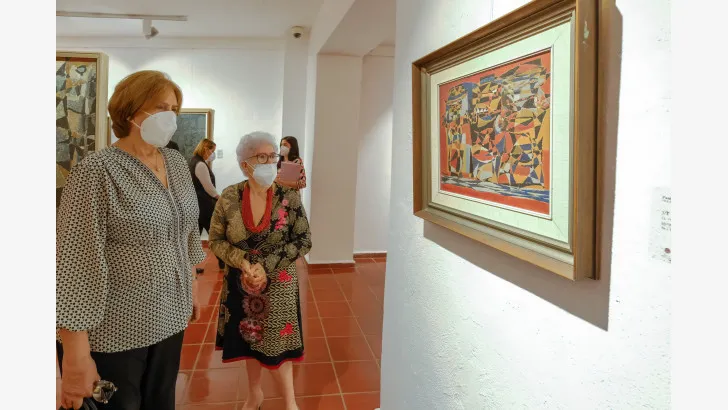 Paul Giudicelli es considerado como padre de la pintura abstracta en RD |  Acento