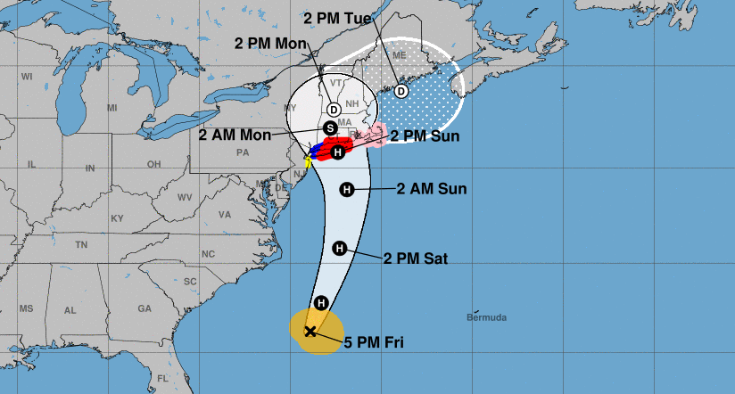 Emiten alerta de huracán para Nueva York y Grace recorre México - Vimarsana News