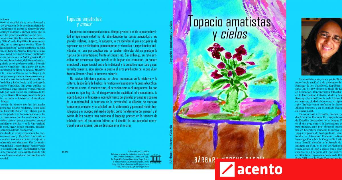 Topacio amatistas y cielos, de Bárbara Moreno García - Vimarsana News