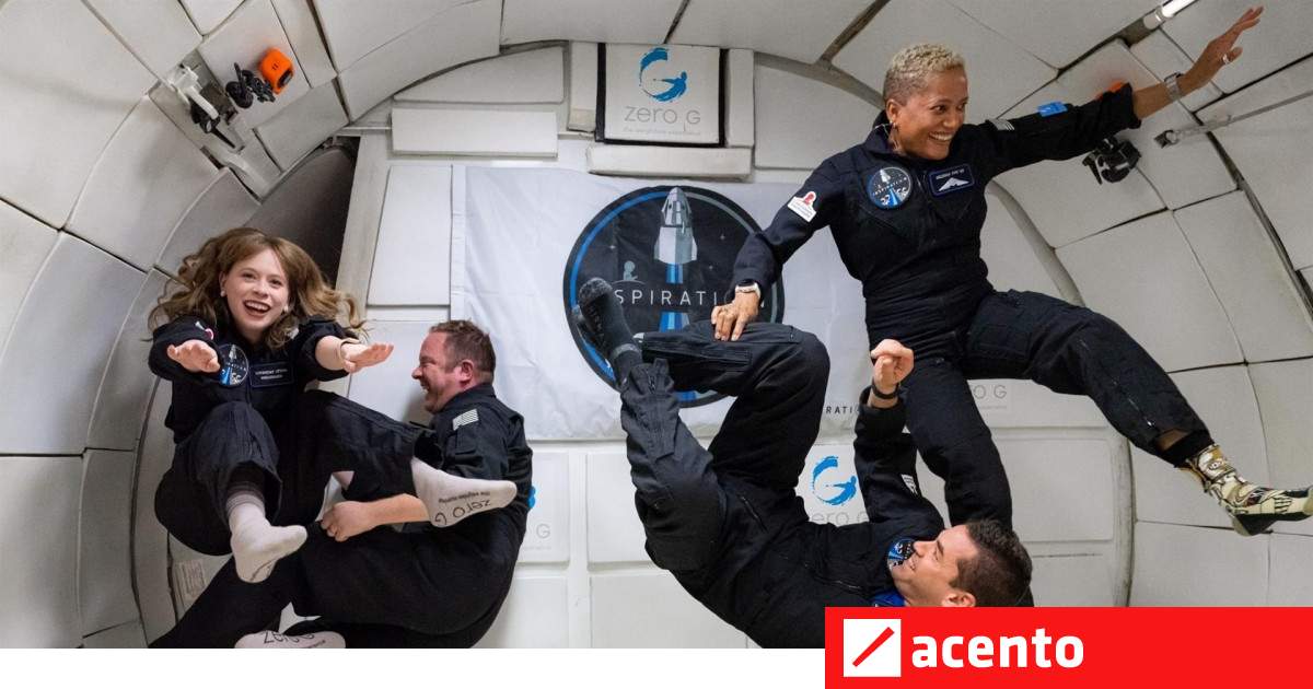 Millonario viaja al espacio con tres amigos en nave pilotada por él - Vimarsana News