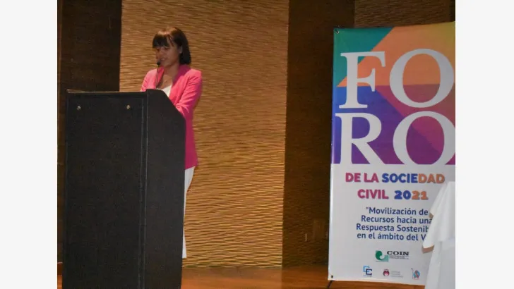 VANESSA ROSARIO, SUB DIRECTORA DE COIN